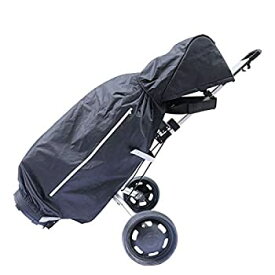 【中古】【輸入品・未使用】KONDAY ゴルフバッグ 雨保護カバー ゴルフプッシュカート用