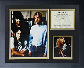 【中古】【輸入品・未使用】Legends Never Die Nirvana フレーム入りフォトコラージュ 11x14インチ