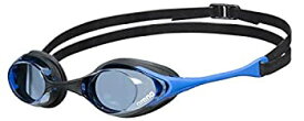 【中古】【輸入品・未使用】Arena Cobra Swim Goggles for Men and Women, Lightblue/Blue, Swipe Non-Mirror
