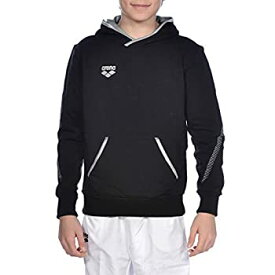 【中古】【輸入品・未使用】Arena Youth Team Line L/S Hoodie,Black (50),YXXL