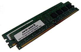 【中古】【輸入品・未使用】parts-quick アップルのPowerMac G5デュアル2.3GHzのための4ギガバイトキット（2 X 2ギガバイト）メモリ（2005年後半）DDR2 RAMのアップグレード