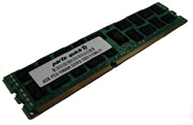 【中古】【輸入品・未使用】parts-quick Supermicroスーパーサーバ6026tt-HTF DDR3 1333 PC3-10600 ECC登録済みサーバーDIMM（部品-迅速なブランド）用4GBメモリアップグレ
