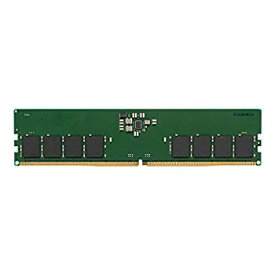 【中古】【輸入品・未使用】キングストンテクノロジー Kingston デスクトップPC用メモリ DDR5 4800MT/秒 8GB×1枚 CL40 1.1V KVR48U40BS6-8 製品寿命期間保証 8GB (8GB×1枚