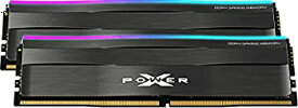 【中古】【輸入品・未使用】Silicon Power DDR4 16GB (8GBx2) Zenith RGB RAM Gaming 3200MHz (PC4 25600) 288ピン C16 1.35V UDIMM デスクトップメモリーモジュール - 低電