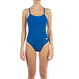 【中古】【輸入品・未使用】Arena Women's Challenge Back MaxLife One Piece Athletic Training Swimsuit, Royal, 40