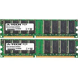 【中古】【輸入品・未使用】バリエーション親vp0000000007721 2GB KIT (2 x 1GB) (400MHz) AM006319