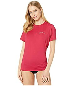 【中古】【輸入品・未使用】Roxy Women's Enjoy Waves Short Sleeve Loose Fit Rashguard