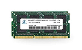 【中古】【輸入品・未使用】Adamanta 16GB (2x8GB) ノートパソコンメモリアップグレード DDR3 1333Mhz PC3-10600 SODIMM 2Rx8 CL9 1.5v ノートブック RAM DRAM