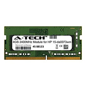 【中古】【輸入品・未使用】A-Tech 4GB モジュール HP 15-da0073wm ノートパソコン & ノートブック 互換性 DDR4 2400Mhz メモリー RAM (ATMS381704A25824X1)