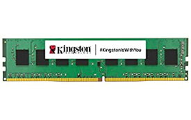 【中古】【輸入品・未使用】【100%互換性】キングストン Kingston デスクトップPC用メモリ DDR4 2666MT/秒 16GBx1枚 Non-ECC Unbuffered DIMM CL19 KCP426NS8/16 製品寿命期