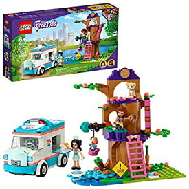 【中古】【輸入品・未使用】LEGO Friends Vet Clinic Ambulance 41445 Building Kit; Collectible Toy with Ambulance, Rabbit and Kitten Toys, Children’s Vet Kit and O