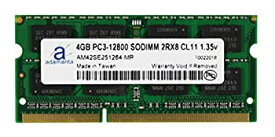 【中古】【輸入品・未使用】Adamanta 4GB (1x4GB) ノートパソコンメモリアップグレード Alienware 17 R1 ゲーミングノートパソコン DDR3L 1600Mhz PC3L-12800 SODIMM 2Rx8 C