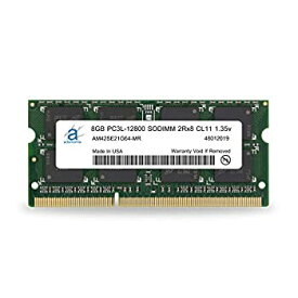 【中古】【輸入品・未使用】Adamanta 8GB (1x8GB) ノートパソコンメモリアップグレード HP Envy Ex360 15-u110dx DDR3L 1600Mhz PC3L-12800 SODIMM 2Rx8 CL11 1.35v ノート