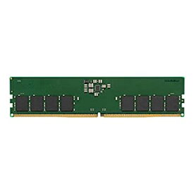 【中古】【輸入品・未使用】キングストンテクノロジー キングストン Kingston デスクトップPC用メモリ DDR5 4800MT/秒 16GBx1枚 CL40 1.1V KVR48U40BS8-16 製品寿命期間保証