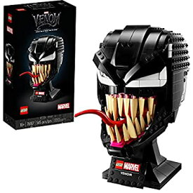 【中古】【輸入品・未使用】LEGO Marvel Spider-Man Venom 76187 Collectible Building Kit for-Adults Venom-Mask, Great for Spider-Man Fans, Marvel Movie Watchers and