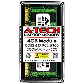 【中古】【輸入品・未使用】A-Tech Components Variation Parent P200000002。 PC2-5300 4GB Stick CT51264AC667