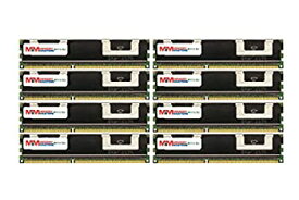 【中古】【輸入品・未使用】MemoryMasters 16GB 8x2GB DDR2 667MHz PC2-5300 ECC FB デュアルランク 2Rx8 フルバッファード メモリ RAM