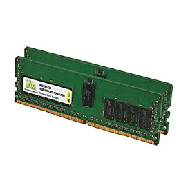 【中古】【輸入品・未使用】NEMIX RAM 32GB (2x16GB) DDR4-2666MHz PC4-21300 ECC RDIMM 2Rx8 1.2V Registeredメモリ サーバー/ワークステーション用