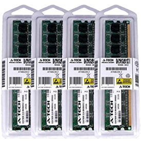 【中古】【輸入品・未使用】4GB キット (4 x 1GB) Gateway GM シリーズ デスクトップ GM5266E GM5407E GM5410E GM5410H GM5416E DIMM DDR2 NON-ECC PC2-4200 533MHz RAM メ