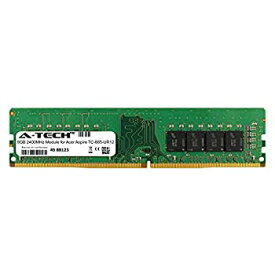【中古】【輸入品・未使用】A-Tech 8GB モジュール Acer Aspire TC-885-UR12 デスクトップ&ワークステーションマザーボード用 DDR4 2400Mhz メモリーラム対応 (ATMS267509A2