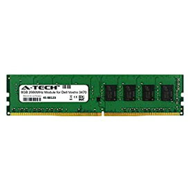 【中古】【輸入品・未使用】A-Tech 8GB モジュール Dell Vostro 3470 デスクトップ&ワークステーションマザーボード用 DDR4 2666Mhz メモリラム対応 (ATMS360437A25818X1)