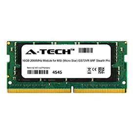 【中古】【輸入品・未使用】A-Tech 16GB モジュール MSI (Micro Star) GS73VR 6RF Stealth Pro ノートパソコン & ノートブック 互換性 DDR4 2666Mhz メモリーRAM (ATMS36803