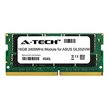 A-Tech 16GB モジュール ASUS GL552VW ノートパソコン  ノートブック用 DDR4 2400Mhz メモリラム対応 (ATMS394357A25831X1)