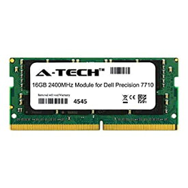 【中古】【輸入品・未使用】A-Tech 16GB モジュール Dell Precision 7710 ノートパソコン&ノートブック用 DDR4 2400Mhz メモリラム対応 (ATMS316779A25831X1)