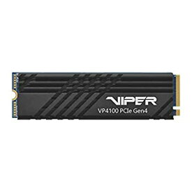 【中古】【輸入品・未使用】Patriot Viper Gaming VP4100 2TB M.2 2280 PCIe Gen 4x4 NVMe 1.3 SSD リード4,700 MB/s ライト4,200MB/s - VP4100-2TBM28H