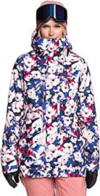 【中古】【輸入品・未使用】Roxy Gore-TEX Glade Printed Jacket Mazarine Blue Mind Jingle SM (US 3-5)