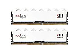 【中古】【輸入品・未使用】Mushkin Redline White - DDR4 UDIMM - 32GB (2x16GB) 3600MHz CL-18 - 288-pin1.35V デスクトップラム - 非ECC - デュアルチャンネル - FROSTBY