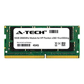 【中古】【輸入品・未使用】A-Tech 16GB モジュール HP パビリオン x360 15-cr0004ng ラップトップ & ノートブック 互換性 DDR4 2666Mhz メモリー ラム (ATMS313560A25832X1