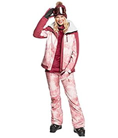 【中古】【輸入品・未使用】Roxy Nadia Printed Pants Silver/Pink Tie-Dye MD (US 7-9)