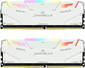 【中古】【輸入品・未使用】Timetec Pinnacle Konduit RGB 64GB キット(2x32GB) DDR4 3200MHz PC4-25600 CL16-18-38 XMP2.0 オーバークロッキング 1.35V AMDおよびIntelデス