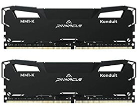 【中古】【輸入品・未使用】Timetec Pinnacle Konduit 64GB KIT(2x32GB) DDR4 3200MHz PC4-25600 CL16-18-38 XMP2.0 オーバークロック 1.35V デュアルランク AMDおよびIntel
