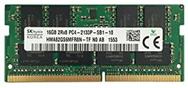 【中古】【輸入品・未使用】Hynix オリジナル16GB (1x16GB) ノートパソコンメモリアップグレード 適合機種: Dell XPS 15 9550 DDR4 2133Mhz PC4-17000 SODIMM 2Rx8 CL15 1.2