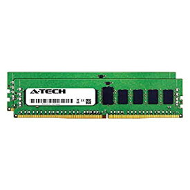【中古】【輸入品・未使用】A-Tech 32GB キット (2 x 16GB) Dell Precision 5820 (Intel Xeonモデル)用 - DDR4 PC4-23400 2933Mhz ECC Registered RDIMM 2Rx8 - サーバー固