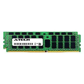 A-Tech 64GB キット (2 x 32GB) Dell PowerEdge C6320用 DDR4 PC4-21300 2666Mhz ECC Registered RDIMM 2Rx4 サーバーメモリRAM OEM SNPTN78