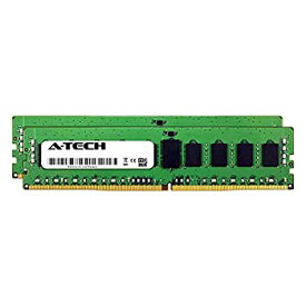 【中古】【輸入品・未使用】A-Tech 32GB キット (2 x 16GB) Dell Precision 5820 (インテルXeonモデル) - DDR4 PC4-21300 2666Mhz ECC登録済み RDIMM 1Rx4 - サーバー専用メ