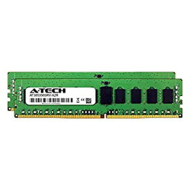 【中古】【輸入品・未使用】A-Tech 32GB キット (2 x 16GB) GIGABYTE X299 AORUS Gaming 9 - DDR4 PC4-21300 2666Mhz ECC Registered RDIMM 1rx4 - サーバーメモリRAM (AT38