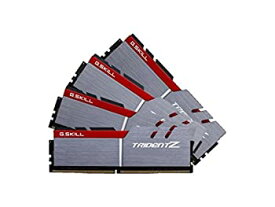 【中古】【輸入品・未使用】G.Skill 64GB DDR4 Trident Z 3600Mhz PC4-28800 CL17 1.35V クアッドチャネルキット(4x16GB) Intel Z270用