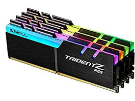 【中古】【輸入品・未使用】G.Skill Trident Z RGB F4-3200C16Q-64GTZR (DDR4-3200 16GB×4)