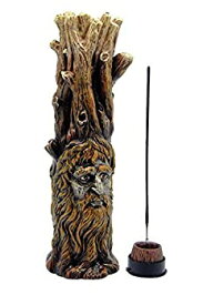 【中古】【輸入品・未使用】28cm Tree of Wisdom Sculpted Polyresin Incense Burner by Sabrina Underwood