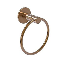 【中古】【輸入品・未使用】(Brushed Bronze) - Allied Brass FR-16-BBR 15cm Towel Ring, Brushed Bronze