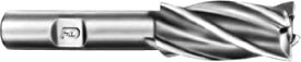 【中古】【輸入品・未使用】F&D Tool Company 18122-F335 Multiple Flute End Mill, Single End, High Speed Steel, 7/8 Mill Diameter, 1/2 Shank Diameter, 1.875 Flute L