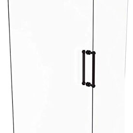 【中古】【輸入品・未使用】Contemporary 12 Inch Back to Back Shower Door Pull with Dotted Accent - 404D-12BB-ABZ