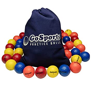 【中古】【輸入品・未使用】GoSports 多目的ゴルフボール 遊びや練習に 32個パック トートバッグ：スカイマーケットプラス