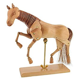 【中古】【輸入品・未使用】US Art Supply Wooden Horse Artist Drawing Manikin Articulated Mannequin (8 Horse) by US Art Supply