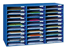 【中古】【輸入品・未使用】Classroom Keepers 30-Slot Mailbox, Blue (001318)