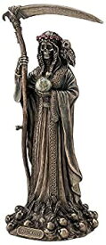 【中古】【輸入品・未使用】Resin Statues Santa Muerteアンティークブロンズ仕上げ死神Statue 4.5?X 11.5?X 4.5インチブロンズモデル# wu76845?a4